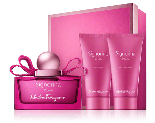 Salvatore Ferragamo Signorina Ribelle Set 2x Pflege 50ml-50ml-50ml