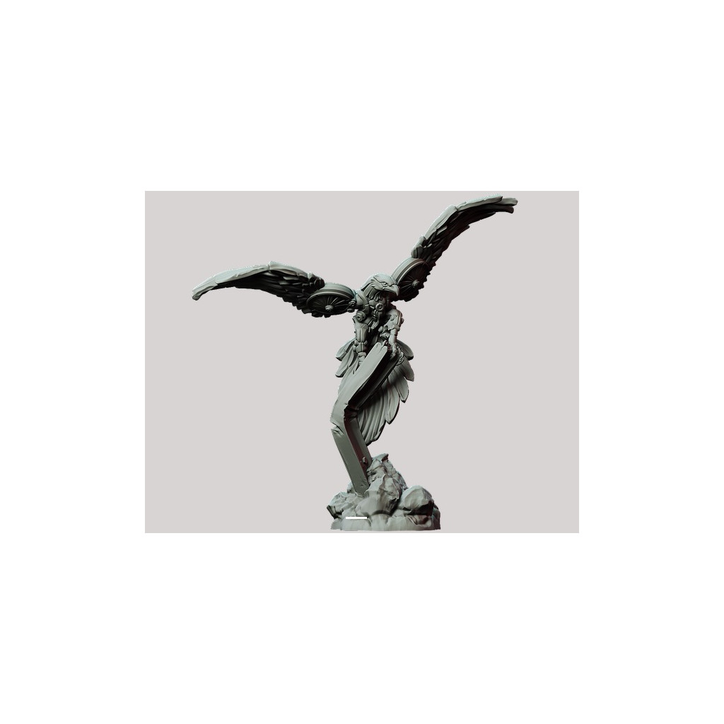 3D Printed Miniatures: Eagle Defender