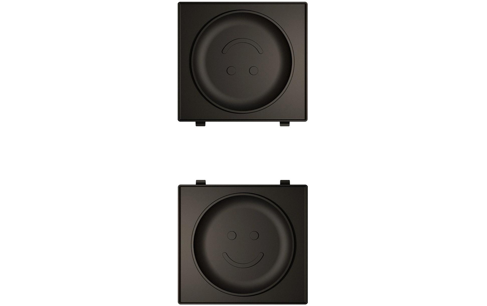 Platten Stone 2 in 1 SmileAustauschbare Platten für Waffeleisen 2 in 1 Compact