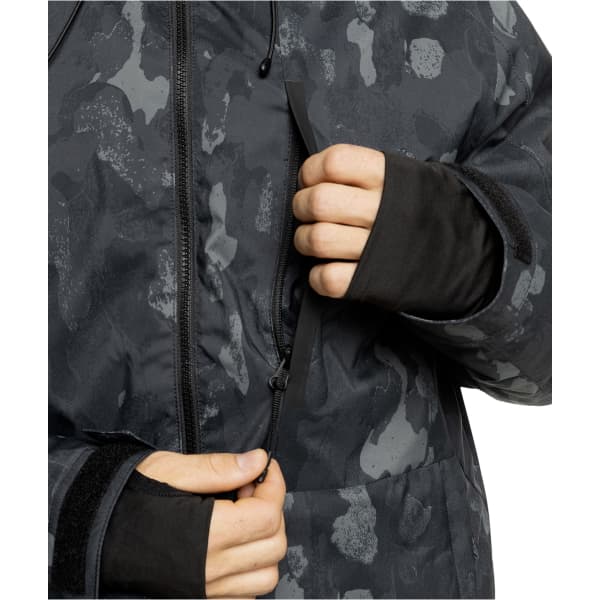 Veste de ski QUIKSILVER MISSION PRINTED JK NATURE ZOOM DARK SHADOW