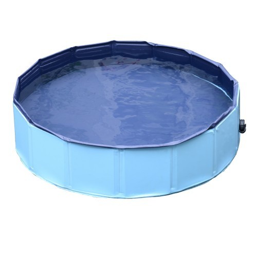Piscina rígida para animais de estimação PawHut, azul