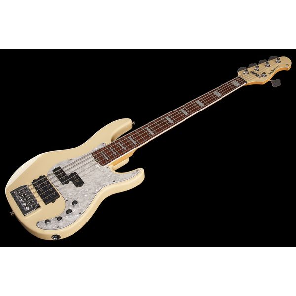 Harley Benton Enhanced MP-5EB Creme Bundle