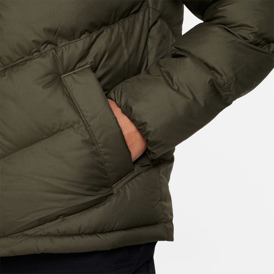 Nike Manteau d'Hiver NSW synthetic-fill avec capuche - Vert/Noir Enfant