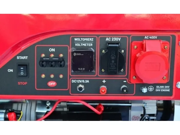 PETROL GENERATOR 7,5kW 230/400V BLACK LINE