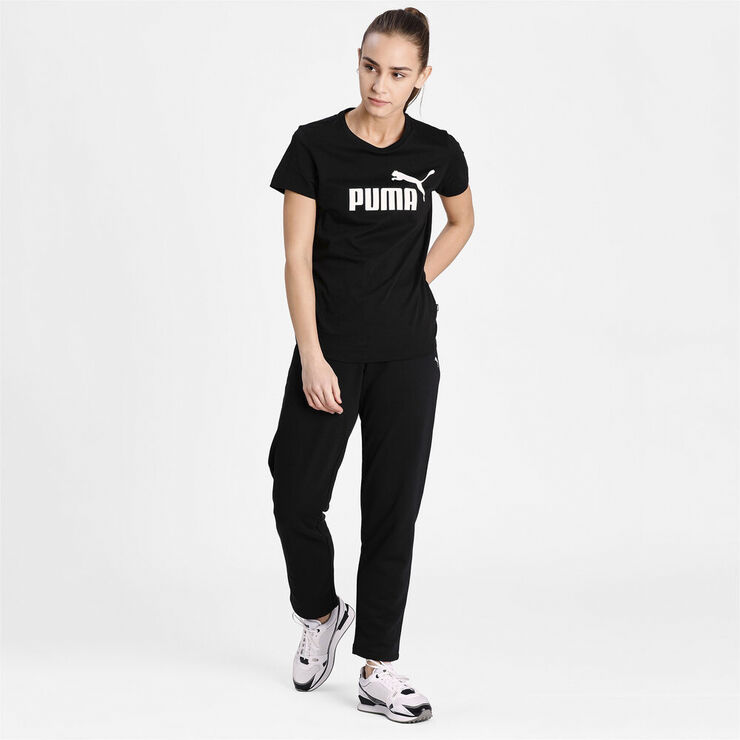 Puma Essentials Logo T-shirt Sort