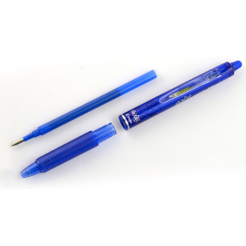 Stylo roller Pilot Frixion Ball Clicker effaçable écriture fine - Set de 4 couleurs fun