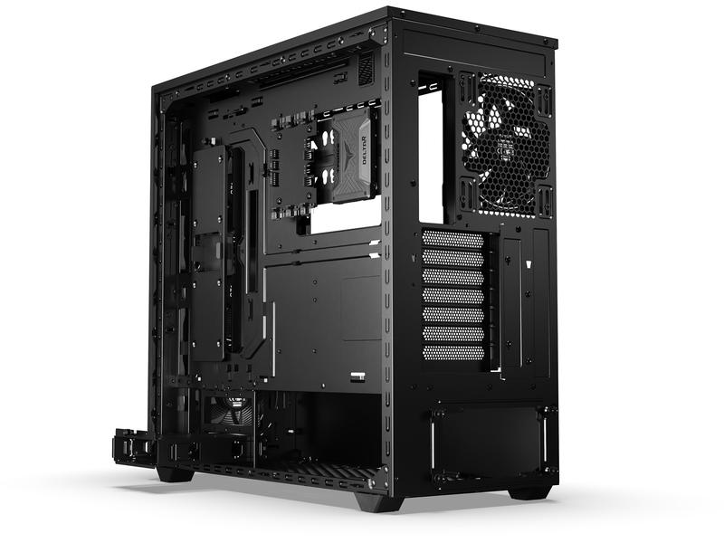 be quiet! PC-Gehäuse Shadow Base 800 FX Schwarz Luftstromoptimiertes Mid-Tower Gehäuse mit ARGB-Beleuchtung