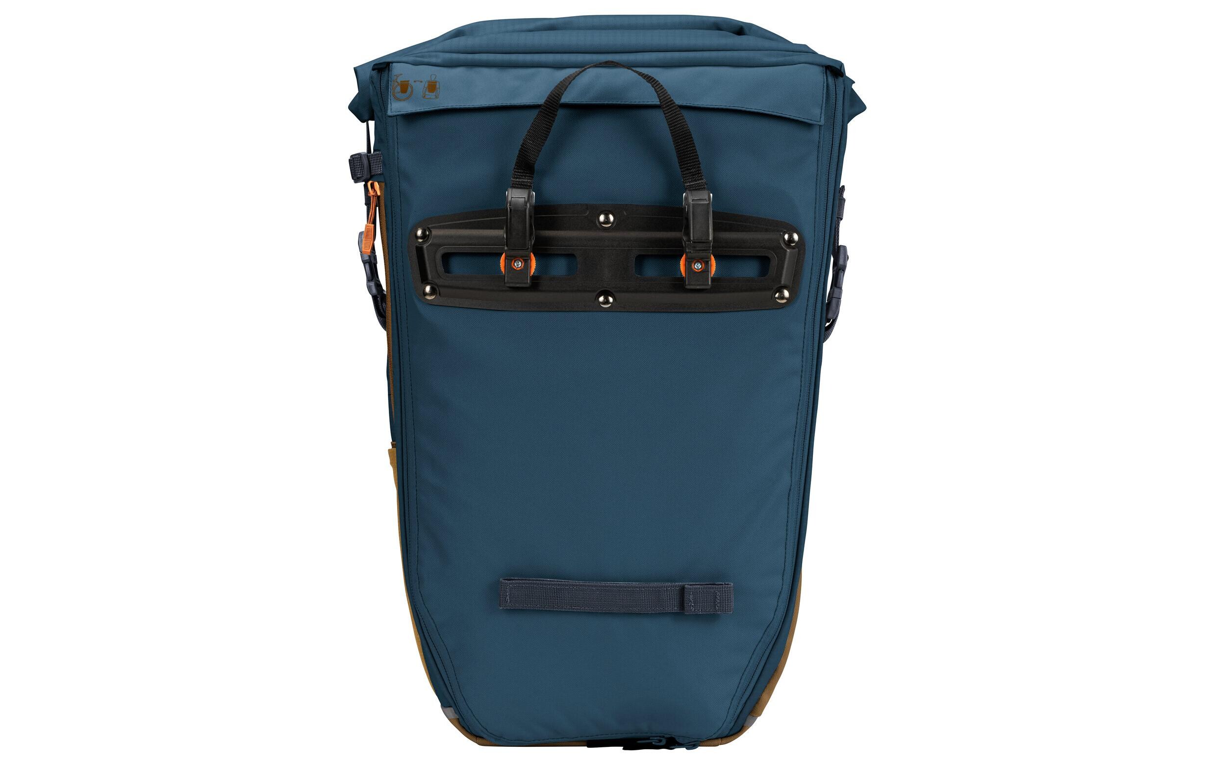 Fahrradtasche CityGo Bike 23 II Blau/Braun<br>Modulare Velotasche