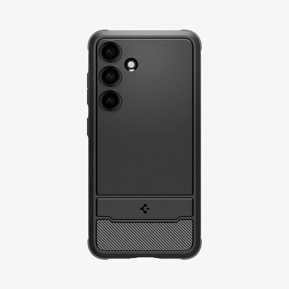 Samsung Galaxy S24 Rugged Armor Hybrid Case Hülle (ACS07346) - Schwarz (Matt)
