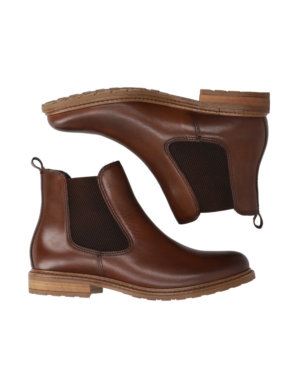 Glattleder Chelsea Boot