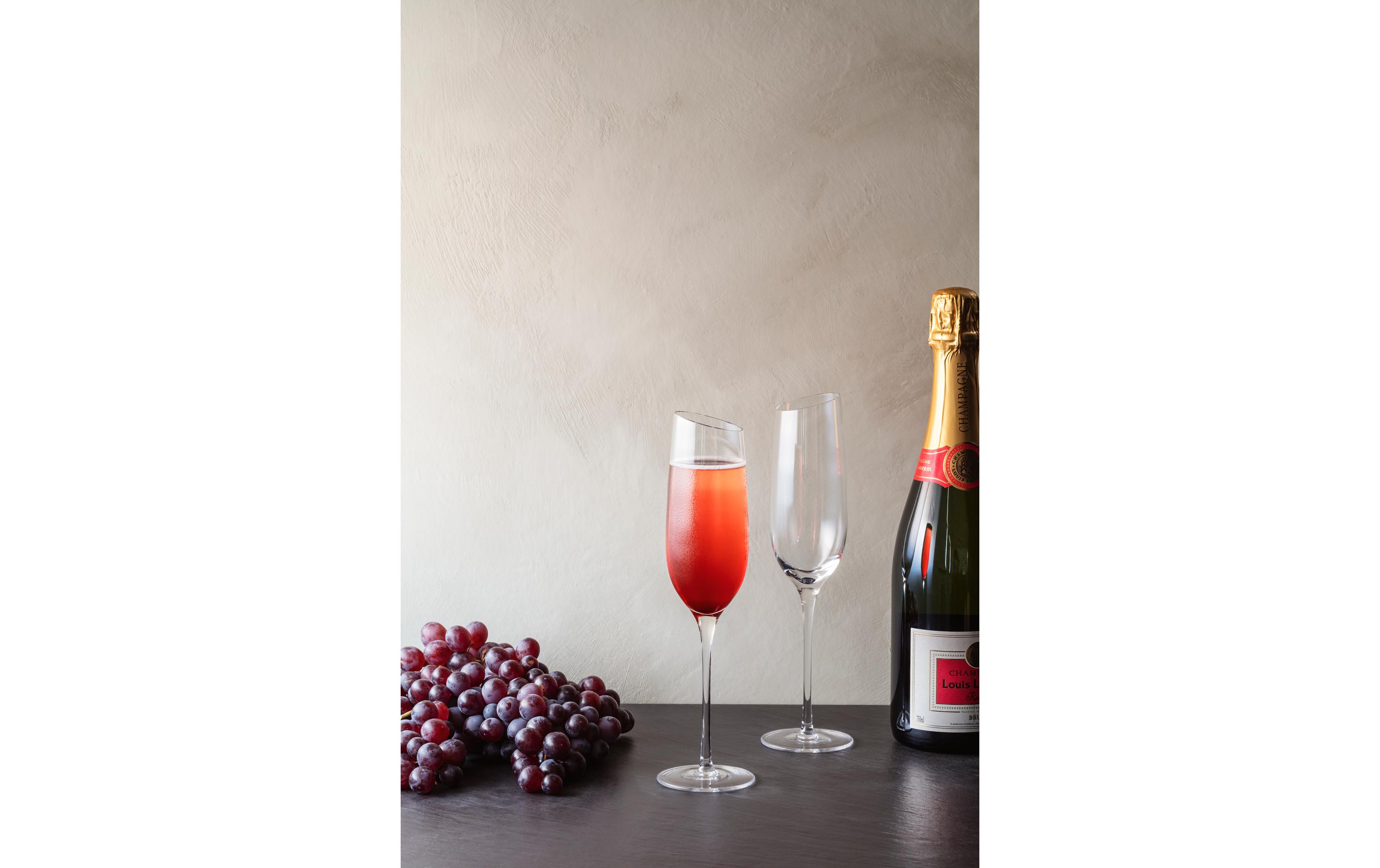 Champagnerglas 200 ml, 1 Stück, TransparentGlas für Champagner