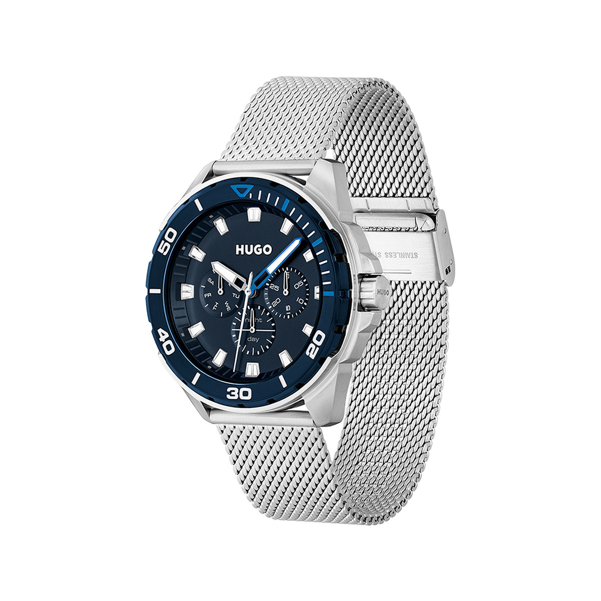 Montre HUGO Fresh homme bracelet acier