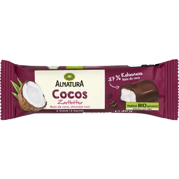 Bio Cocos-Riegel Zartbitter