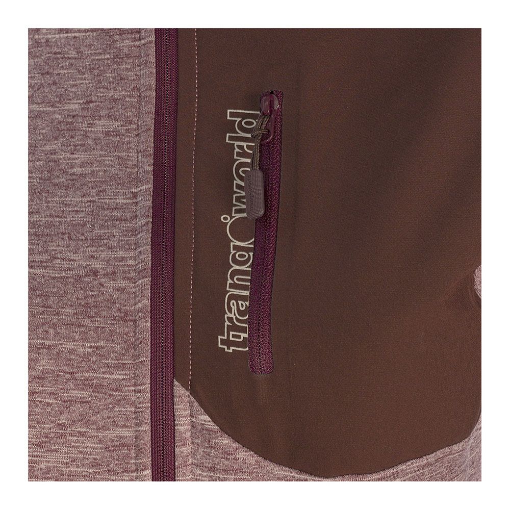Trangoworld WELLS - Veste Femme scallop shell/tawny port
