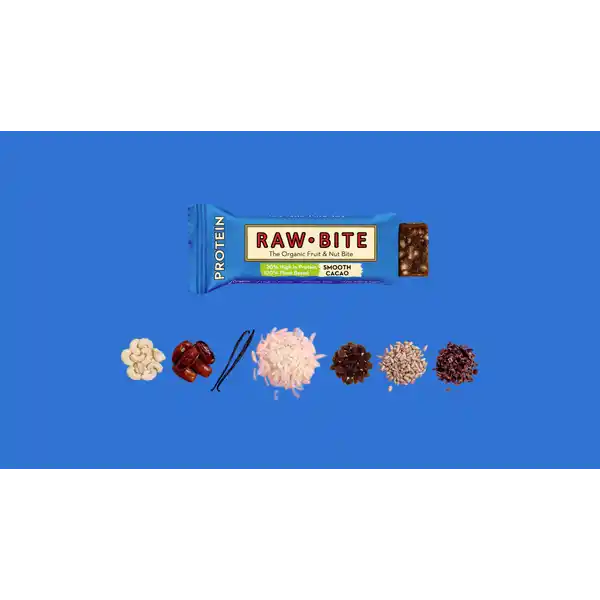 Bio Protein-Riegel Smooth Cacao