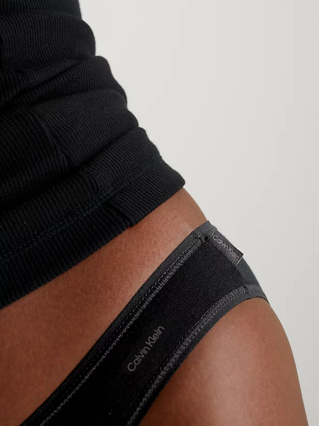 Conjunto com 3 Calcinhas Bikini - Algodão Ideal