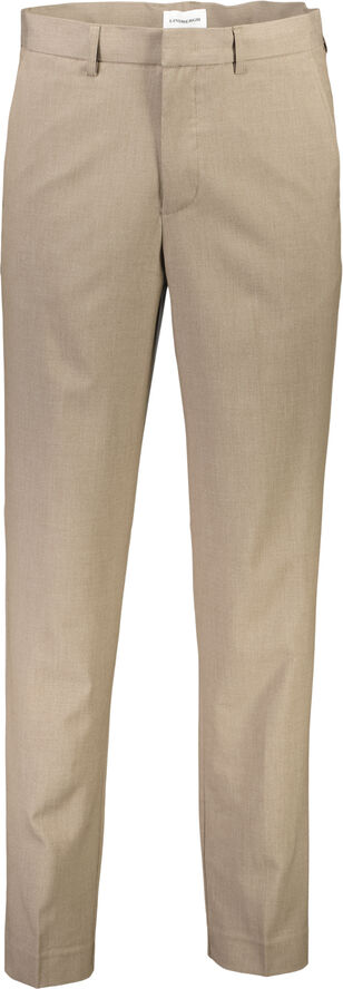 Lindbergh Relaxed fit formal pants Sand
