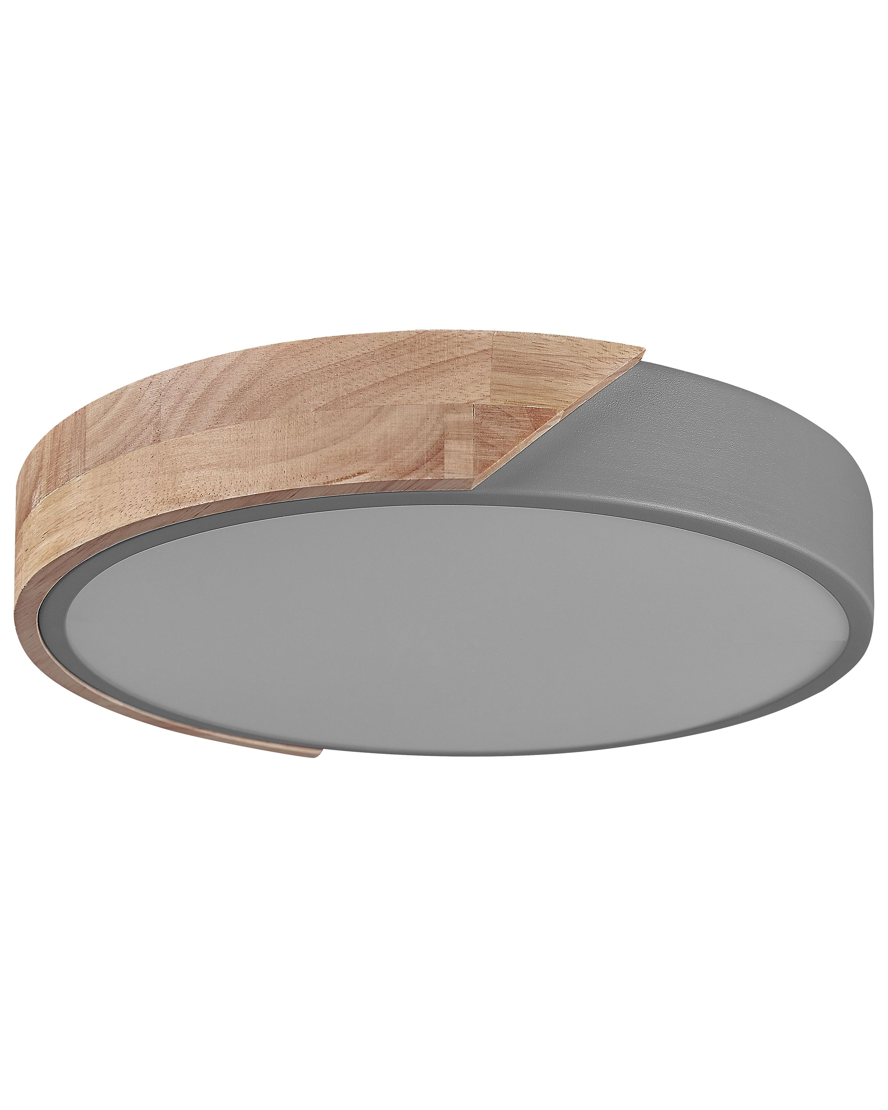 LED plafondlamp PATTANI Metaal Grijs