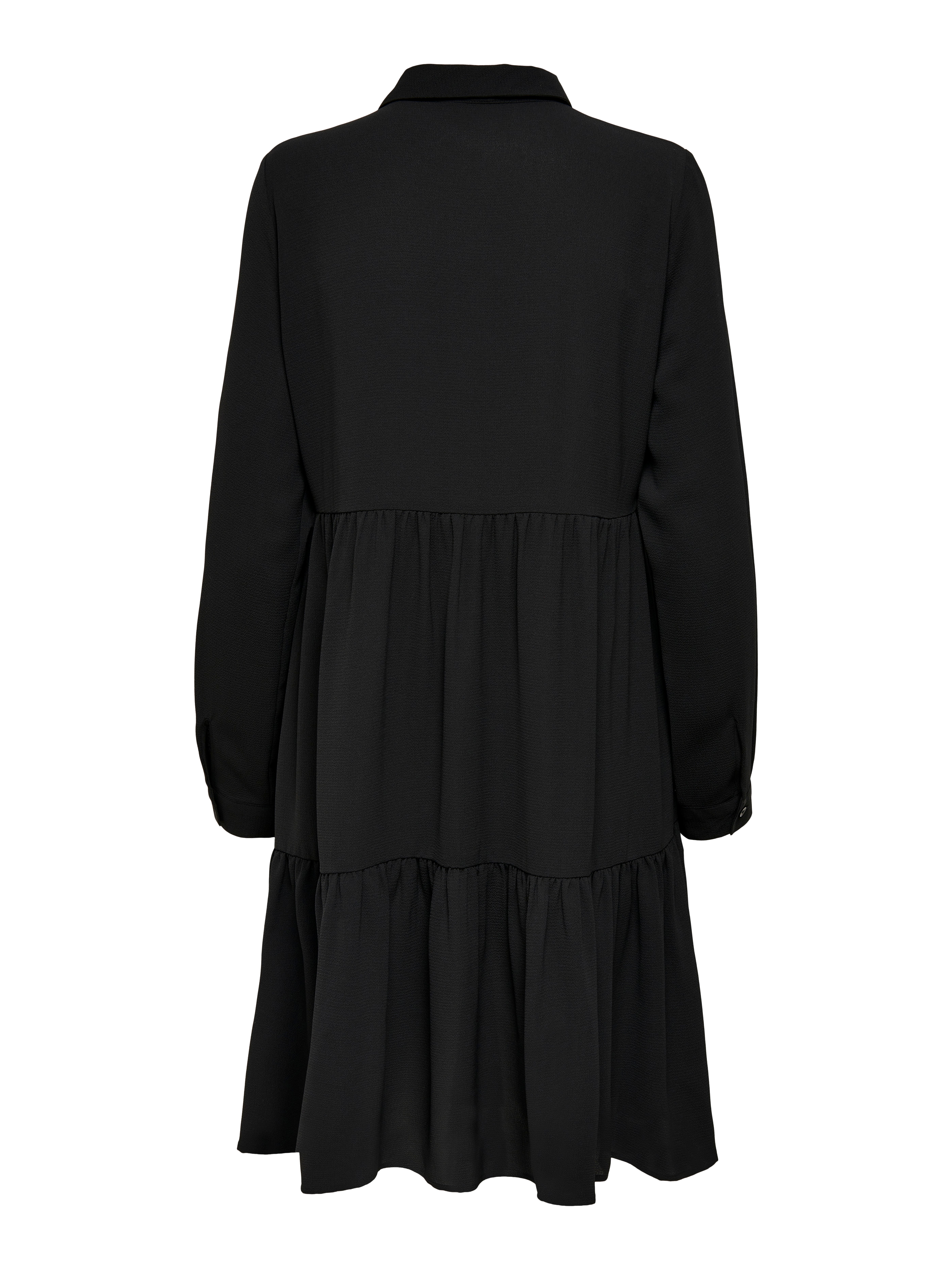 JDYPIPER Langes Kleid Black