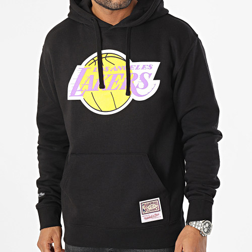 Sweat Capuche Team Logo Los Angeles Lakers Noir