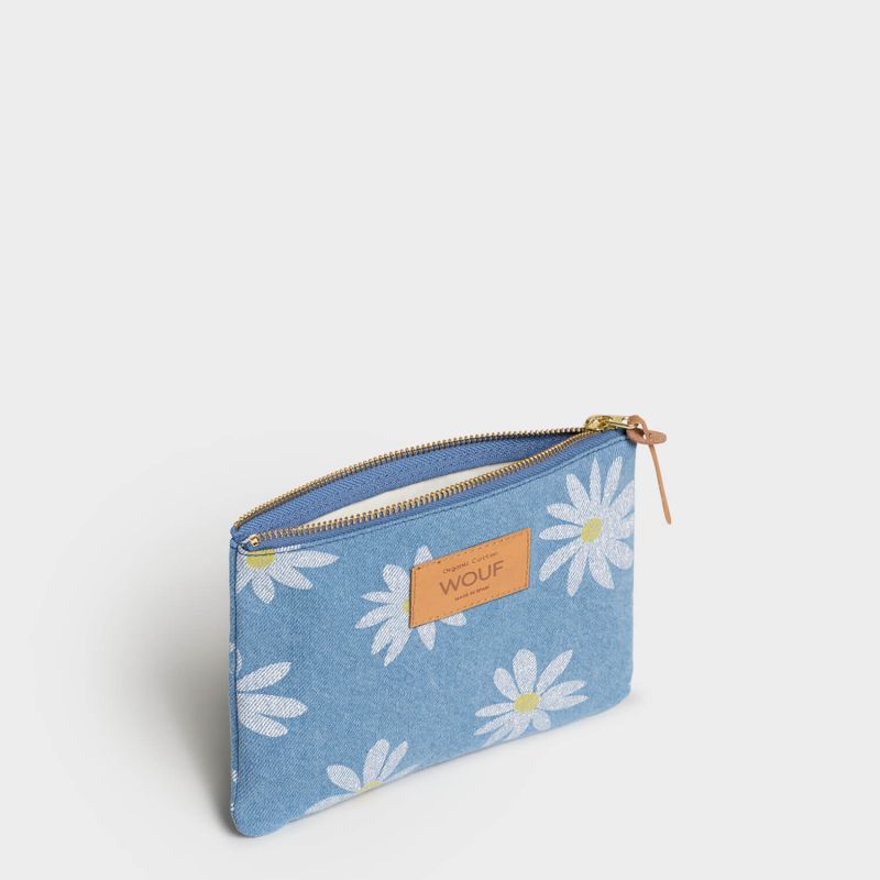Pochette Large coton biologique 21.5 cm Drew