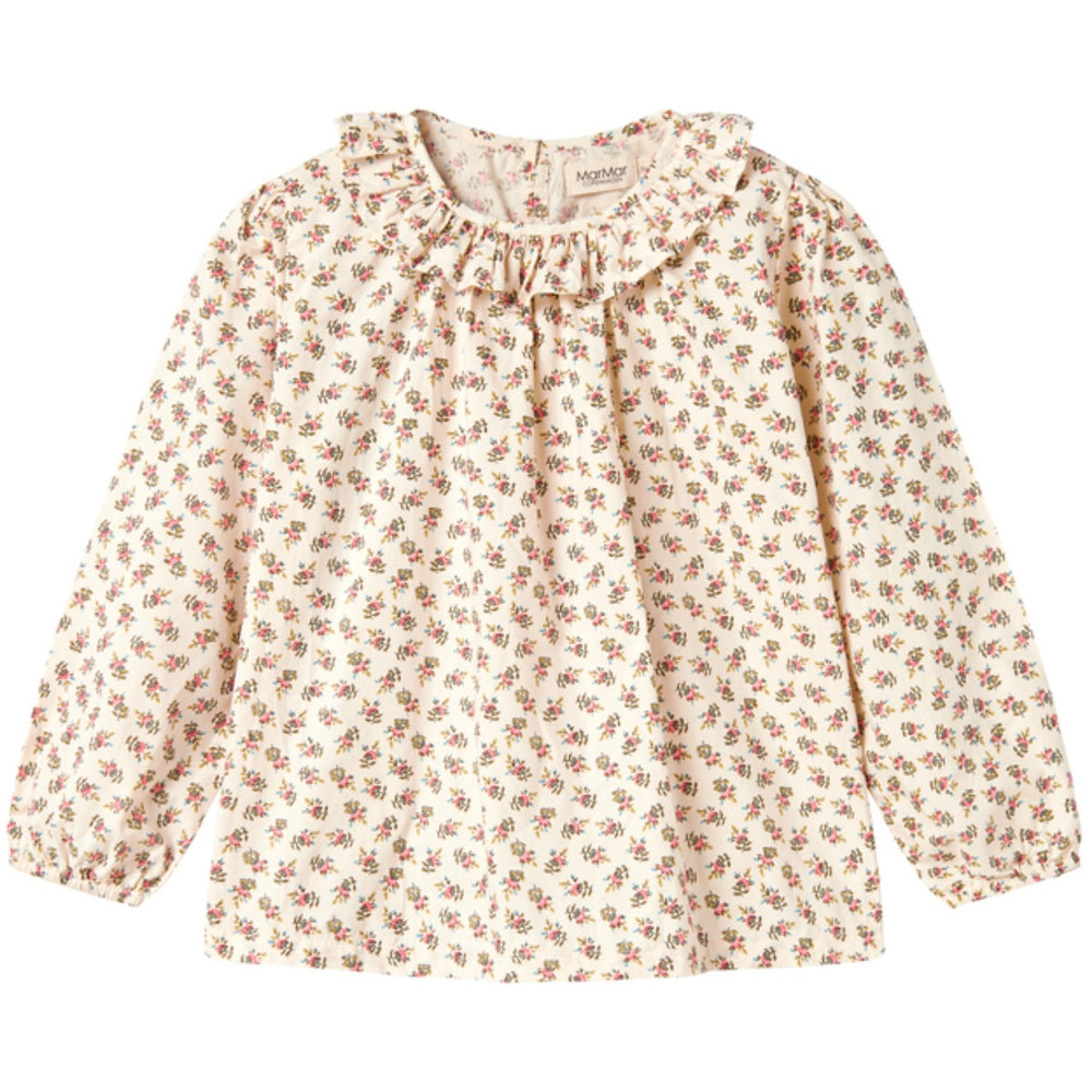 Køb MarMar Poplin Japanese Flower Talsa LS Bluse