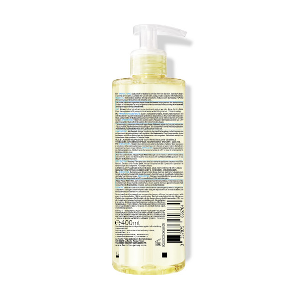 La Roche-Posay Lipikar Dusch- und Badeöl<br>400 ml, Dispenser, Öl