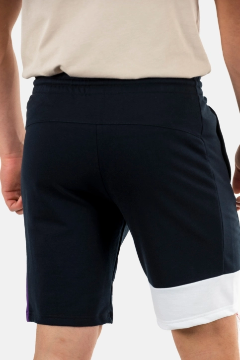 shorts bermudas le coq sportif saison 2 short n°1 m sky captain/new optical white