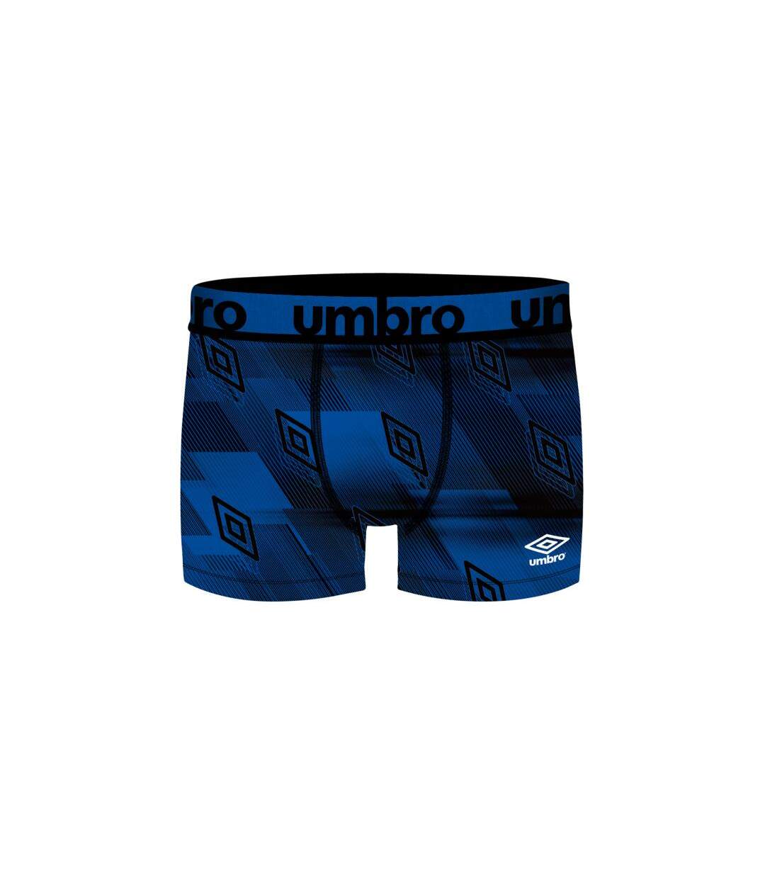 UMBRO Boxer Homme Microfibre SUBASS6 Bleu Noir