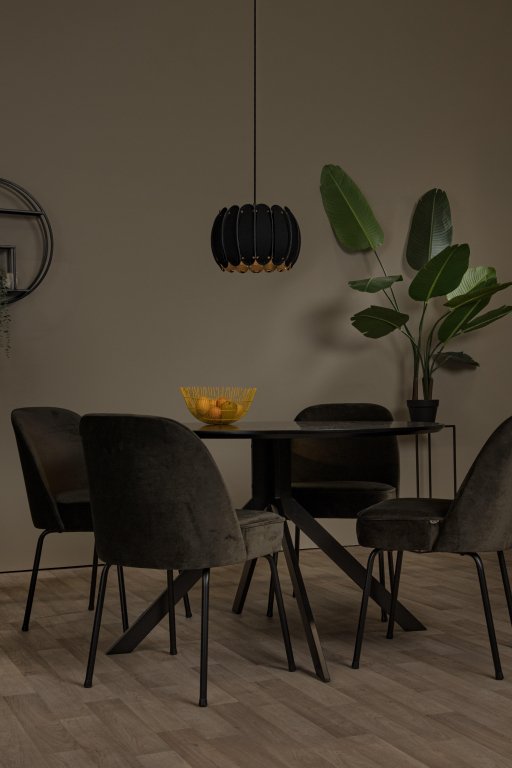 Lucide Spencer hanglamp Ø30 zwart