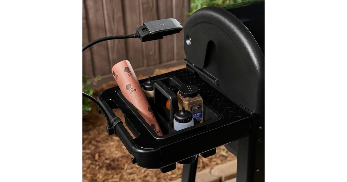 WeberWorks zijtafel Smoque & Searwood XL  (Zwart)