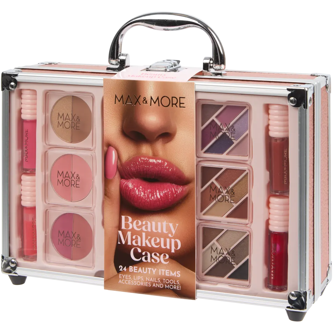 Max & More beauty en make-up koffer 24-delig