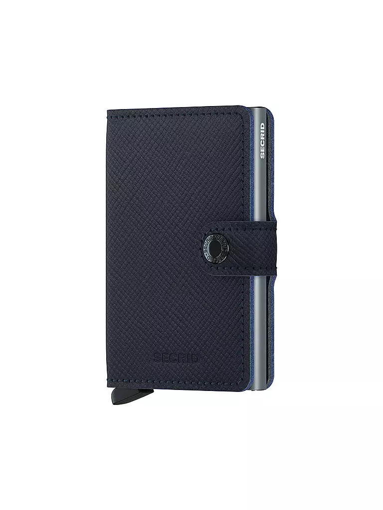 SECRID Geldbörse - Miniwallet Saffiano Navy blau