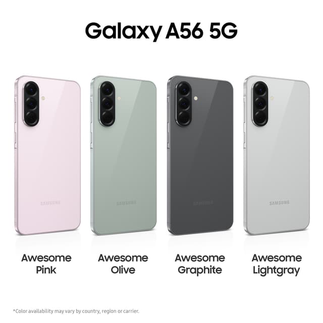 Samsung Galaxy A56 5G smartphonen8/256GB (grafit)