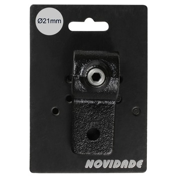Novidade steigerbuis bevestigingsring zwart ø 21 mm