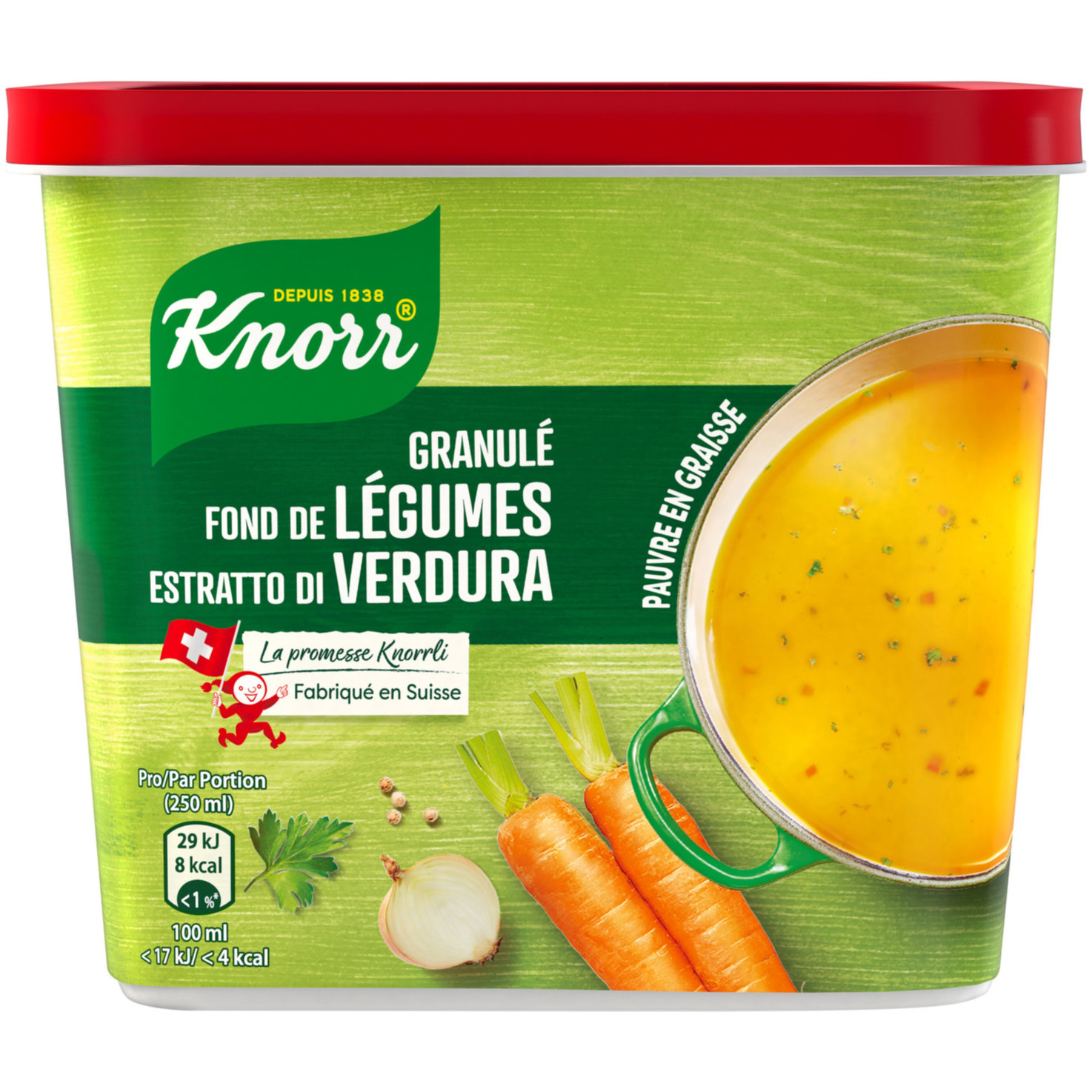 Knorr Extrakt Gemüse fettfrei 600G