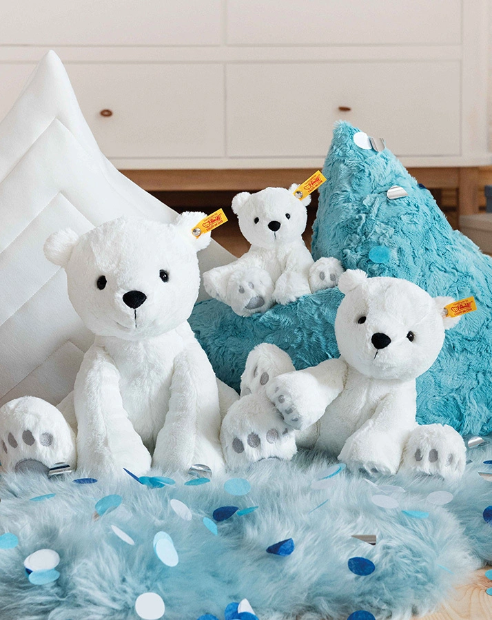 Kuscheltier SOFT CUDDLY FRIENDS – EISBÄR LASSE (28cm)