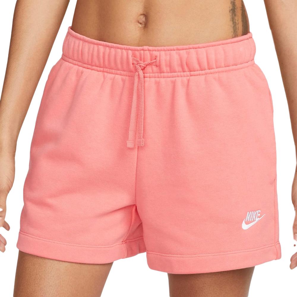Nike Short Rose Femme Nike Club Flc