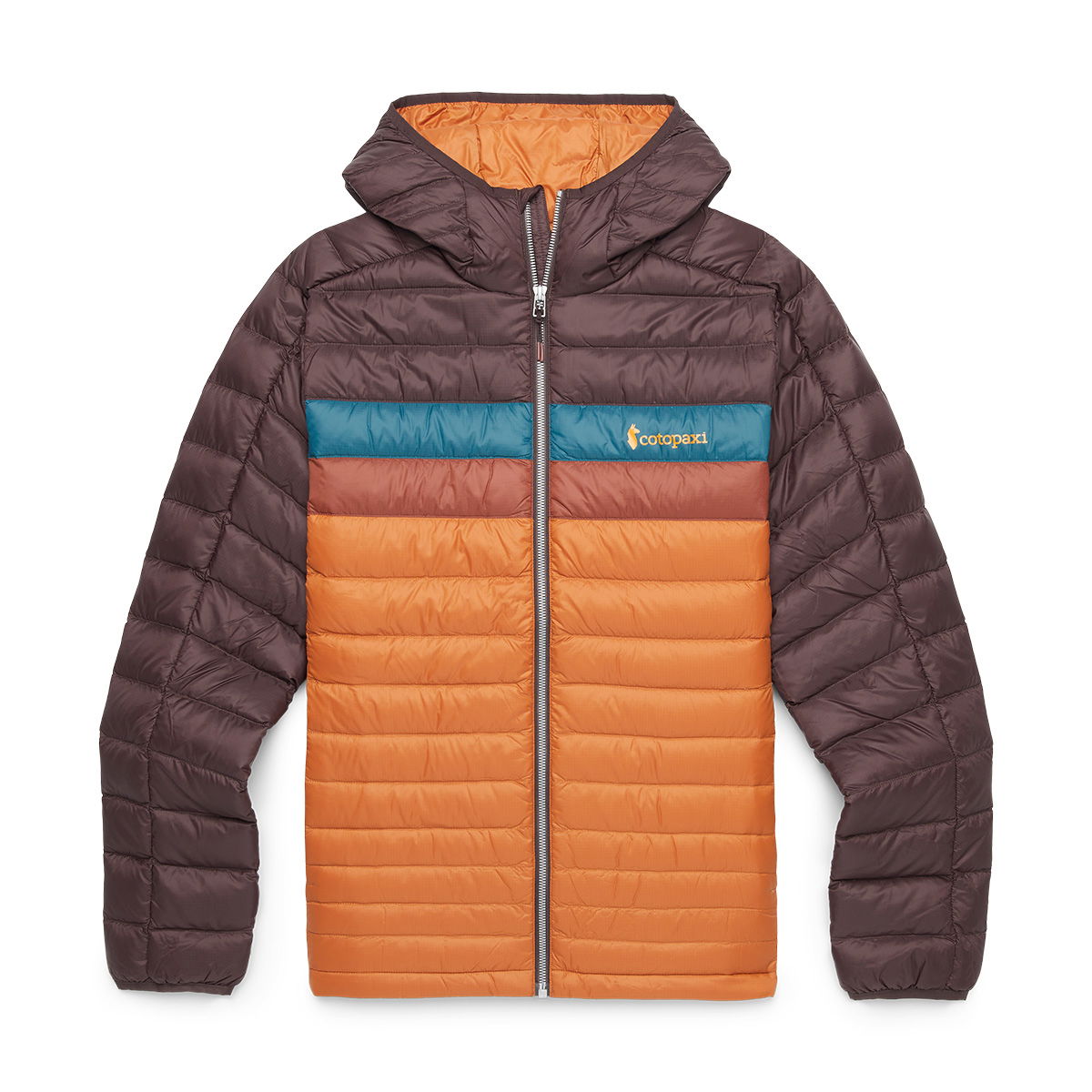 Cotopaxi Fuego Down Hooded dunjakke, herre (Coffee Sienna)