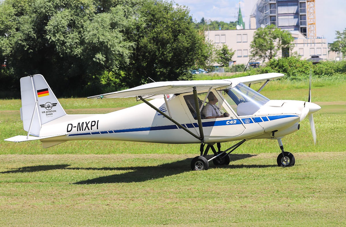 Flugzeug selber fliegen Raum Bodensee