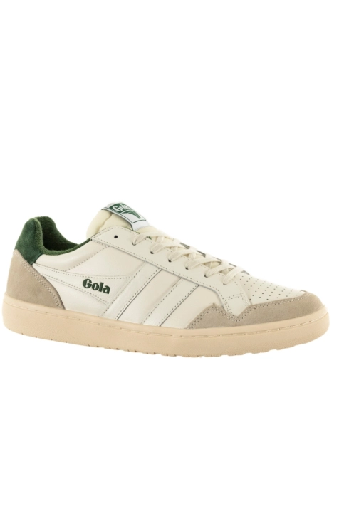 Baskets basses gola eagle off white/evergreen