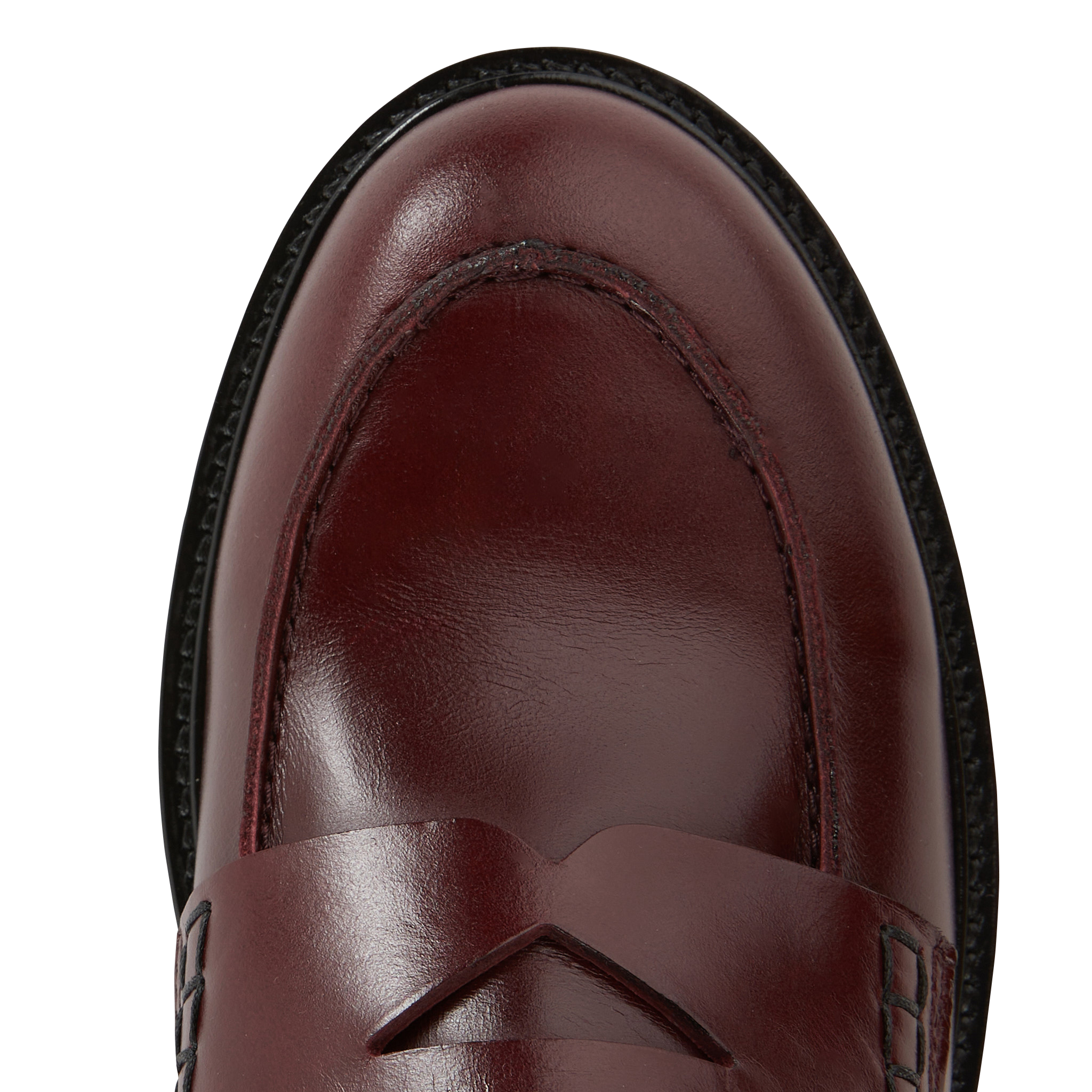 BILLIE - Mocassins en cuir | Rouge