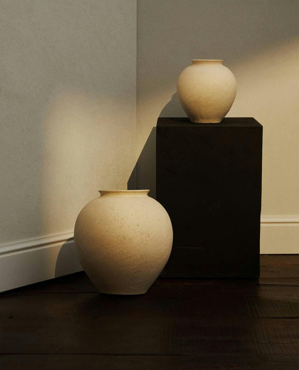 VASO DE CERÂMICA TEXTURIZADA