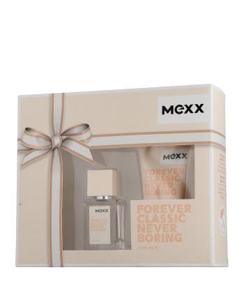 Mexx Forever Classic Never Boring for Her Set mit Shower Gel 15ml-50ml