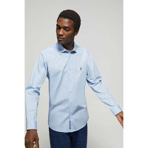 Polo Club - RIGBY GO SHIRT SLIM POPLIN Azul