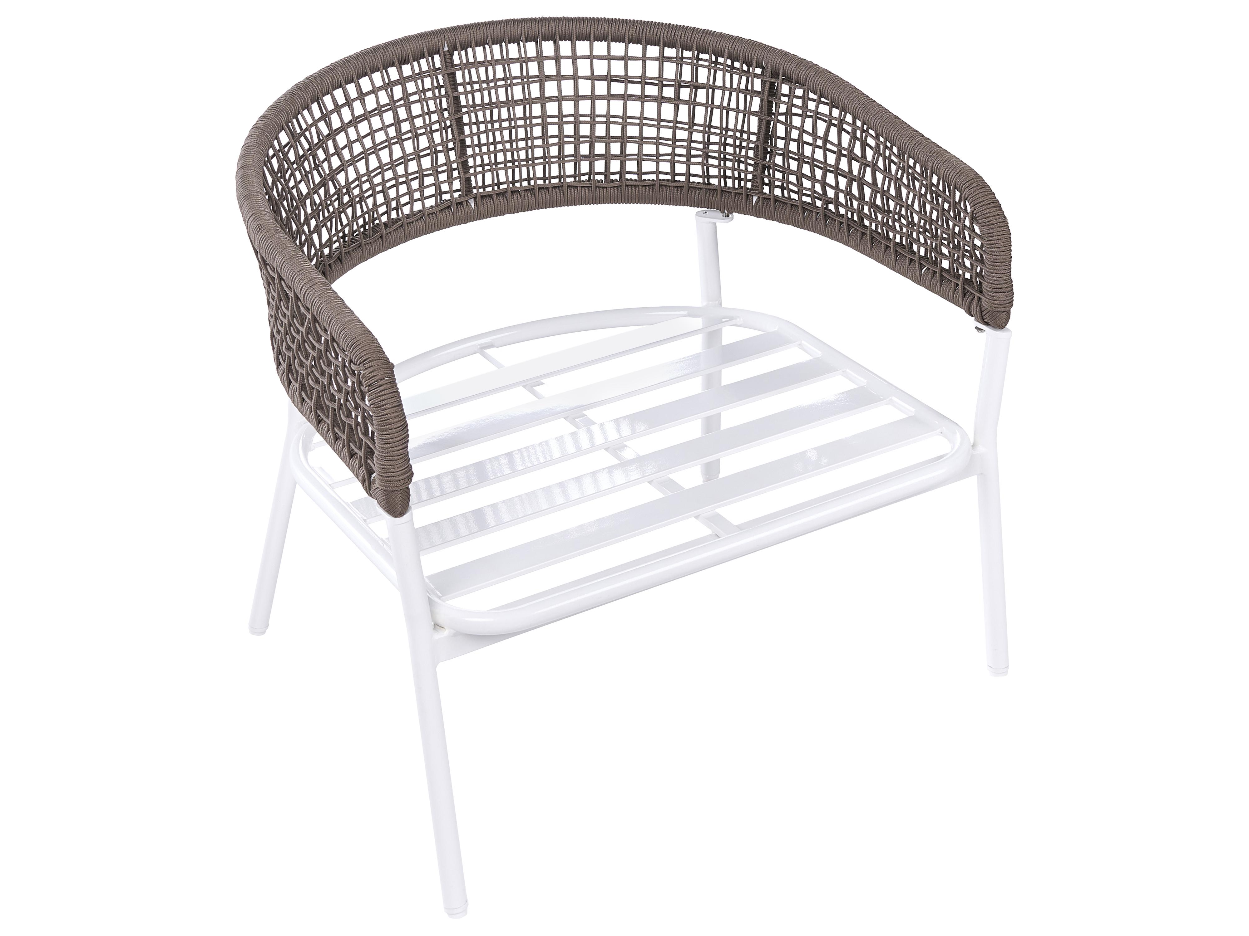 Tuin bankenset 7-zits ROBELLA met tafels Beige