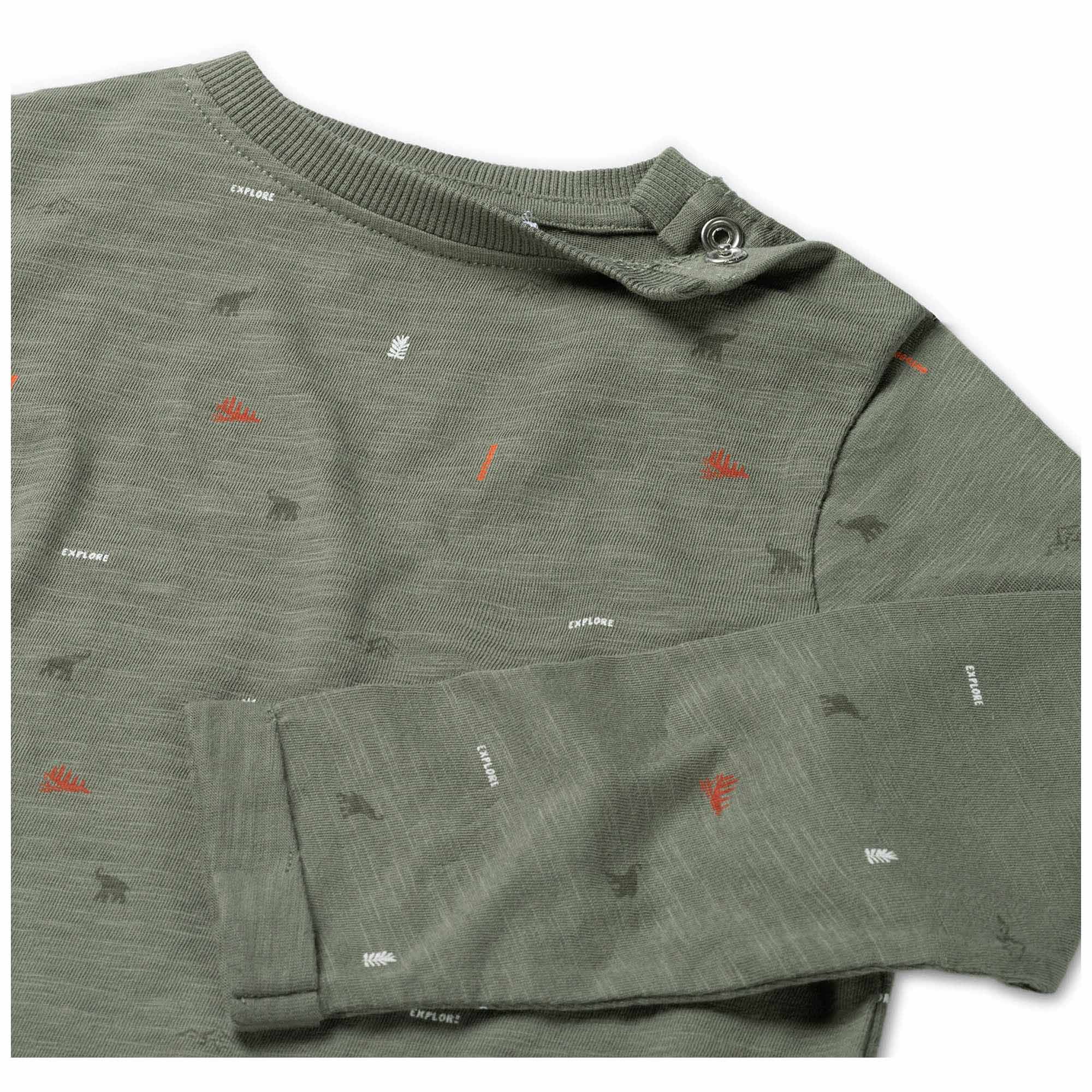 Prénatal peuter shirt lange mouwen all over print multi