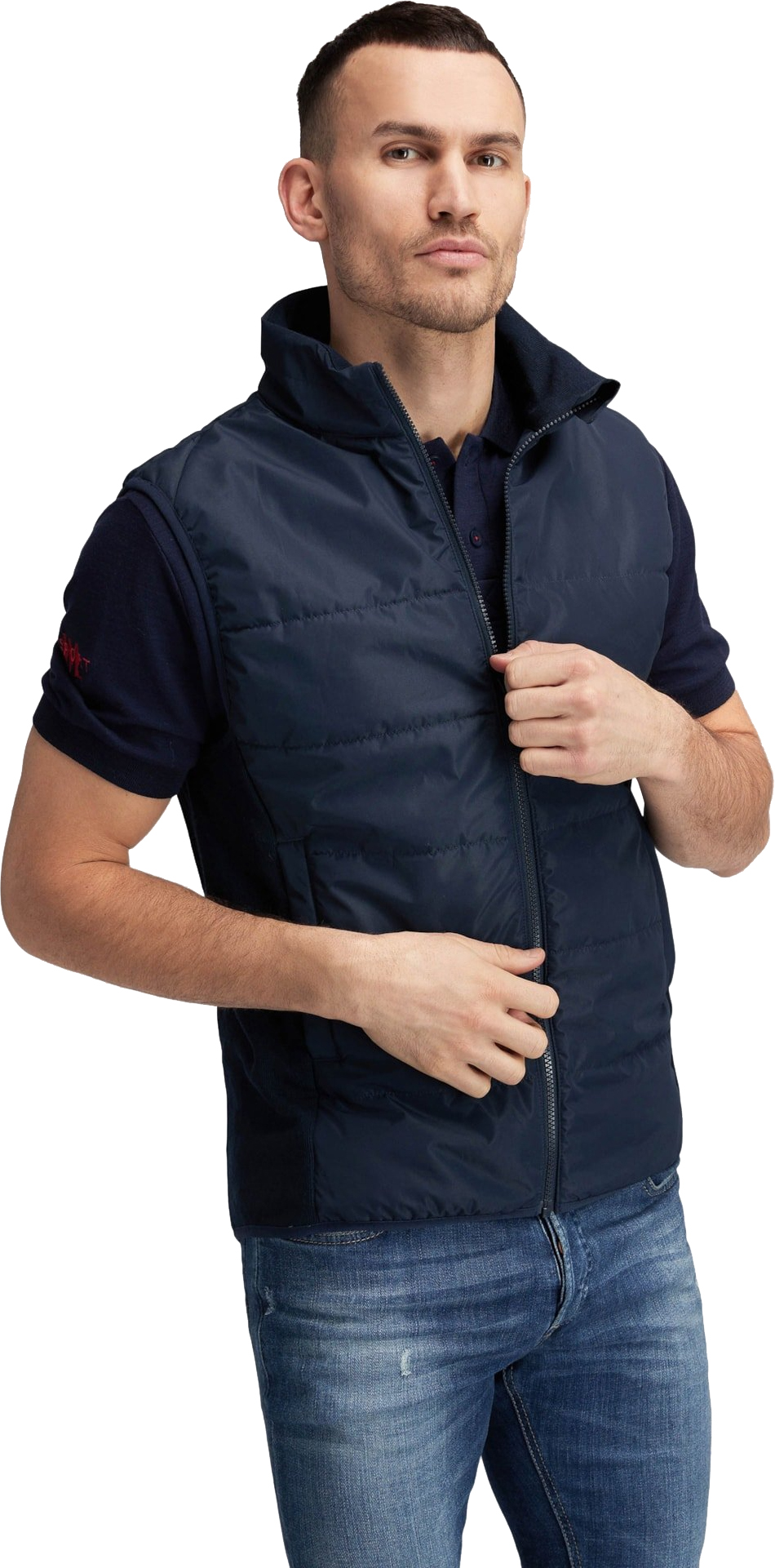 Gautefall Vest Herre Dark Blue