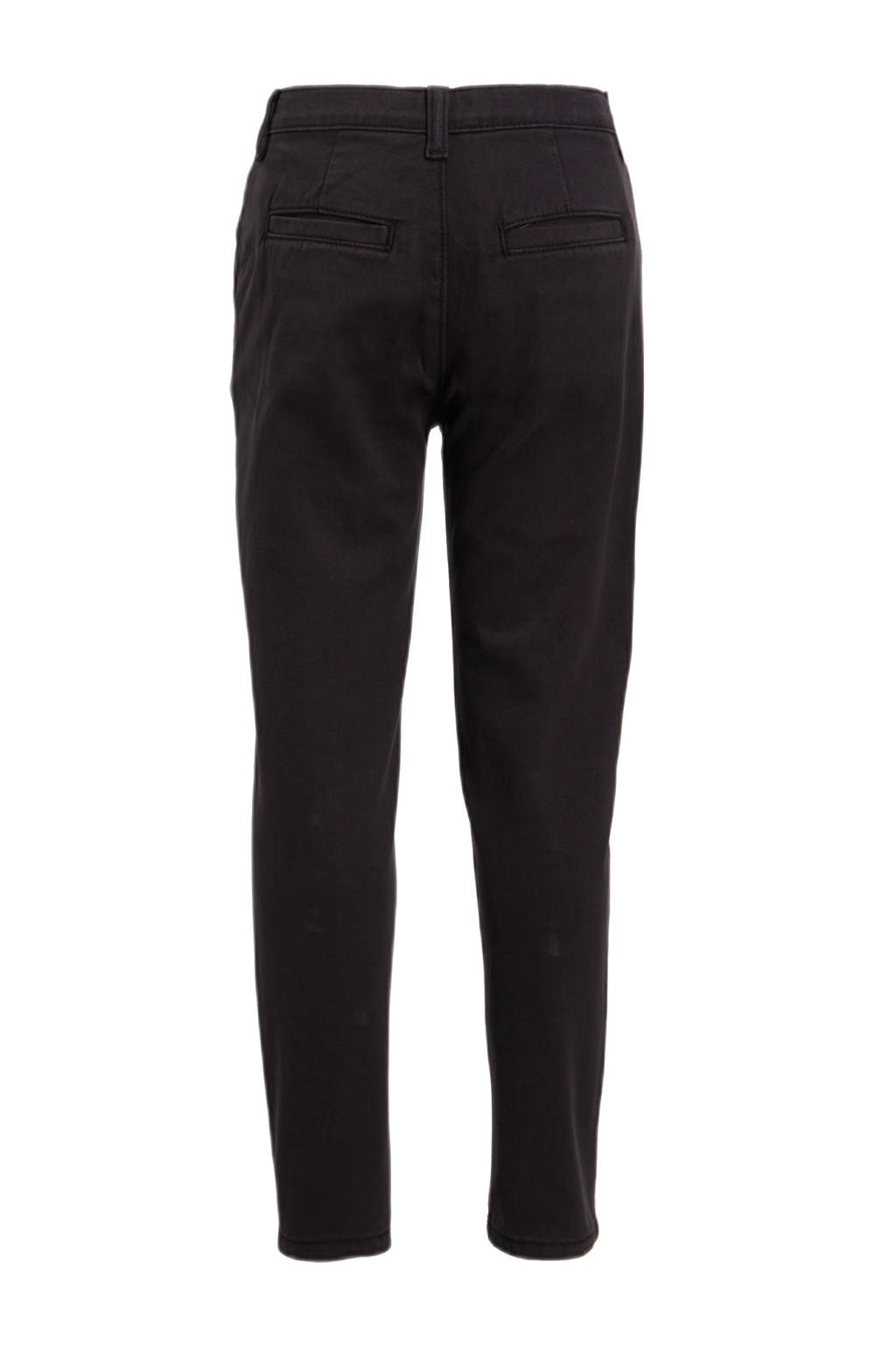 slim fit chino donkergrijs