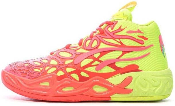 Puma Mb.04 Heren Schoenen Roze Maat: 40.5 Mesh Synthetisch Foot Locker
